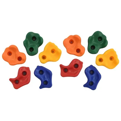 Immagine prodotto di vidaXL Pietre da arrampicata 30 pezzi PE Multicolore