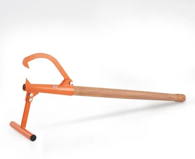 Produktbild von VEVOR Timberjack, 46,5 Zoll, Schwerlaststahl Holzroller, Holzheber mit verstellbarem Cant-Haken, Holzerntewerkzeuge Holzjack für Stämme bis zu 25" Durchmesser, Timber Jack zum Rollen, Schneiden und Heben von Stämmen, T-Post Timberjack-Holzgriff-48 Zoll
