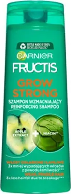 Zdjęcie produktu dla Garnier Fructis Grow Strong Szampon wzmacniający do włosów osłabionych i łamliwych 400 ml