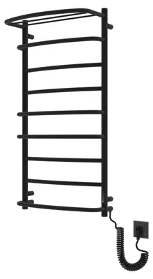 Zdjęcie produktu dla ELNA Cascade with Shelf 9 Grzejnik łazienkowy elektryczny 194W 101x53 cm czarny