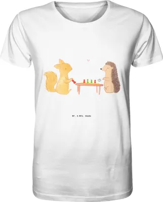 Produktbild von Mr. & Mrs. Panda Tshirt Eichhörnchen Gesellschaftsspiele Größe L - Weiß - Geschenk, T-Shirt, Herren, shirt, Spielen, Spieleabend