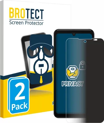 Produktbild von 2x BROTECT Sichtschutzfolie für Sunmi L3 Anti-Spy Privacy Sichtschutz Blickschutz Folie Blaulicht-Schutz