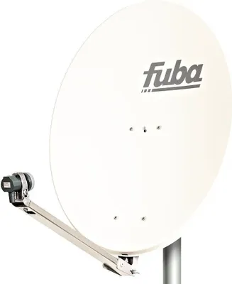 Produktbild von Fuba Sat-Antenne DAL 801 W mit Single LNB weiß (80 cm)