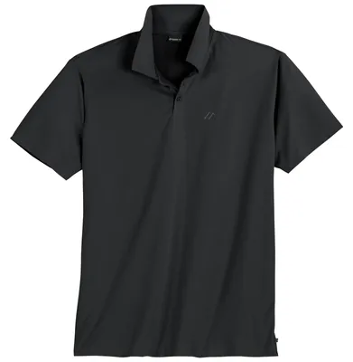 Produktbild von Maier Sports Funktions-Poloshirt Übergröße schwarz
