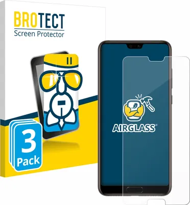 Produktbild von 3x BROTECT Schutzglas für Huawei P20 Schutzfolie Panzer Folie Glas Display Schutz klar