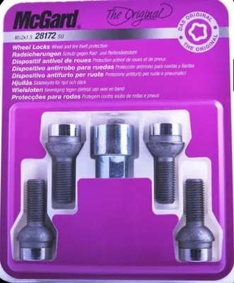 Produktbild von MCGARD The Original Felgenschlösser Satz M12 SW17 47,5mm Länge