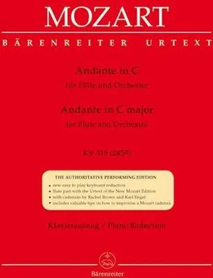 Produktbild von Andante C-Dur KV315für Flöte und Orchester