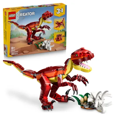 Immagine prodotto di LEGO Creator Set Dinosauro Selvaggio 3 in 1 - Giocattolo per bambini - Set di costruzione di modelli di dinosauri - Set di dinosauri con 3 opzioni di costruzione - Regalo per bambini e bambine - 31379