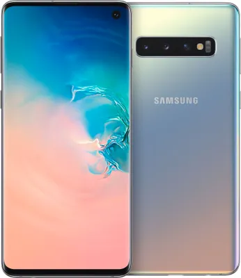 Produktbild von Samsung Galaxy S10 SM-G973F, 15,5 cm (6.1"), 8 GB, 128 GB, 12 MP, Android 9.0, Silber