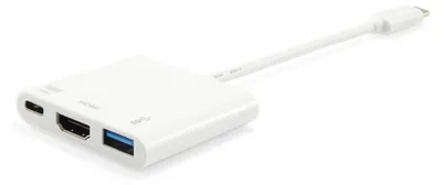 Produktbild von Equip Dock USB-C->HDMI.USB3.0.60WPD 15cm si