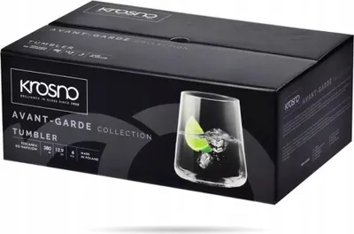 Zdjęcie produktu dla Komplet 6 szklanek niskich Avant-Garde 430 ml