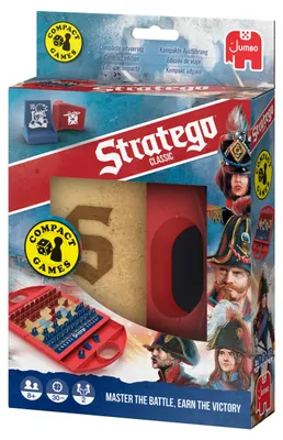 Produktbild von Stratego Kompaktspiel, Brettspiel, Strategie, 8 Jahr(e), 30 min, 30 min, Familienspiel