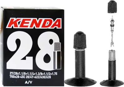 Produktbild von Kenda Universal Schrader 35 Mm Fahrradschlauch Schwarz 650B / 28-45 Schwarz 650B