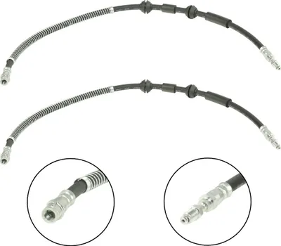 Produktbild von RIDEX 83B1000 Bremsschlauch Vorne für CITROËN C5 II Break (RE) C5 II (RC) C5 I (DC) C5 I Break (DE) C5 Kasten/Kombi (DE, RE)