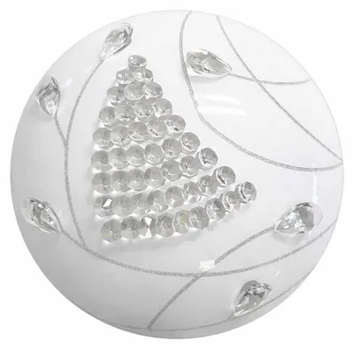 Imagen del producto de Lámpara de techo LED CECINA, diámetro 30 cm, 12W, 1200 lúmenes, luz blanca cálida, 3000K