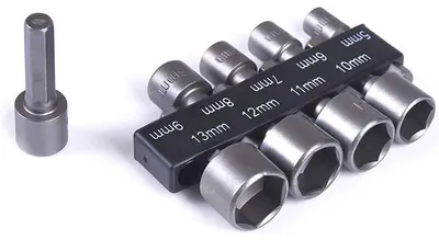 Obrázok produktu pre Sada 9 vrtákov na drevo, od 5 do 13 mm, určených pre vŕtačky