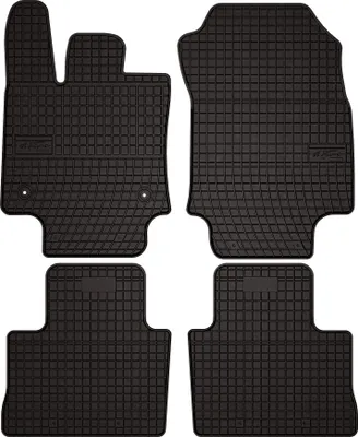 Obrázek produktu pro Gumové autokoberce pro na míru pro Toyota RAV4 V (2019-, SUV) černé, sada 4 ks, s úchyty