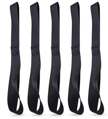 Produktbild von 5X Zurrschlaufen - Schlaufen 30 cm Dopelschlaufen Ladungssicherung (Packung, 5-St., 5x Zurrschlaufen) Doppelschlaufen / fester Halt / reißfest
