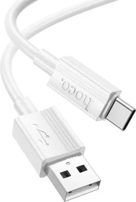 Produktbild von Kabel USB A zu USB C Hoco 3A 1 m X107 weiß
