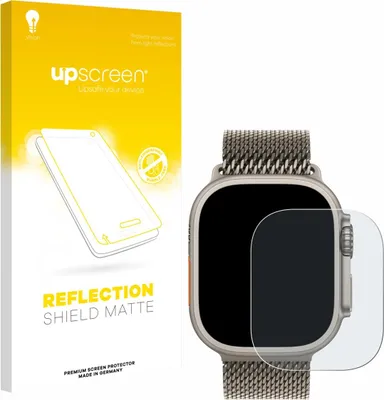 Produktbild von upscreen Schutzfolie für Apple Watch Ultra / Ultra 2 / Ultra 3 (49 mm) Displayschutz Displayschutzfolie Folie Matt Entspiegelungsfolie