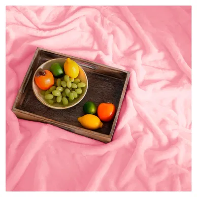 Produktbild von Kuscheldecke, Cashmere-Feeling, 220 x 240 cm - Altrosa