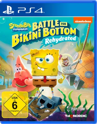 Produktbild von SpongeBob SquarePants: Battle for Bikini Bottom Rehydrated PS4-Spiel