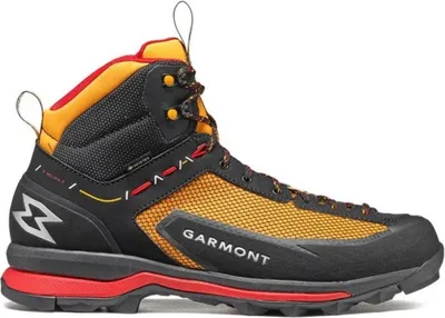 A single hiking boot is shown against a white background.