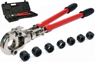 Produktbild von Pressfitting Verbundrohr Presszange TH-Kontur U-Kontur Handpresszange Handzange YT-21735