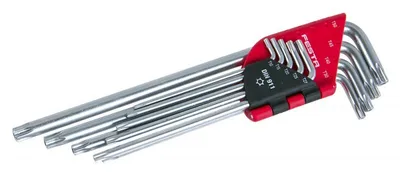 Obrázok produktu pre Kľuč Torx sada 1.5-10 mm 9 ks, predĺžený