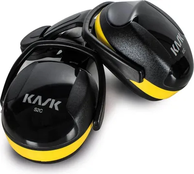 Image de Protection auditive KASK pour casque de protection Coquilles anti-bruit de tête disponibles en différentes versions Couleur:jaune
