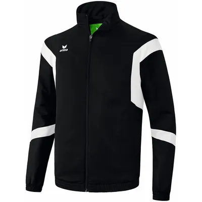 Produktbild von Erima Classic Team Präsentationsjacke Herren - Schwarz / Weiß | Größe: S