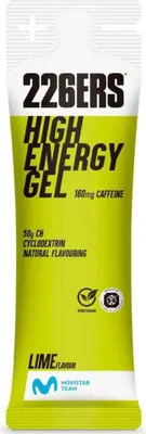 Zdjęcie produktu dla 226ers High Energy Caffeine Energy Gel Lime 76g Żółty Żółty Jeden rozmiar