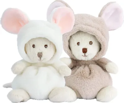 Produktbild von Bukowski Ziggy Maus Mousy weiß 15 cm