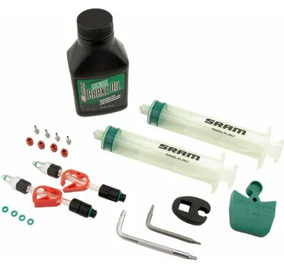 Produktbild von SRAM Bremsen-Entlüftungsset V2 mit Mineral Öl Bremsflüssigkeit 00.5318.031.006