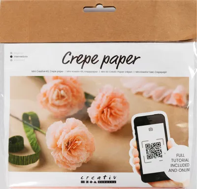 Produktbild von Creativ Company Mini Hobbyset Crepepapier Nelken