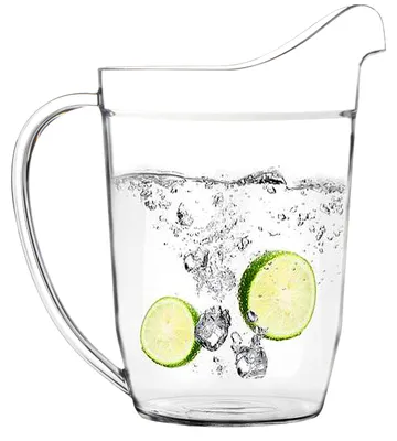 Immagine prodotto di Solidchoice - Brocca in plastica resistente da 2,4 litri, ideale per bevande