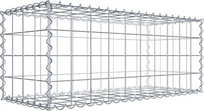 Produktbild von Gabione 100 cm x 40 cm x 40 cm (L x H x T), Maschenweite 10 cm x 10 cm, Spirale