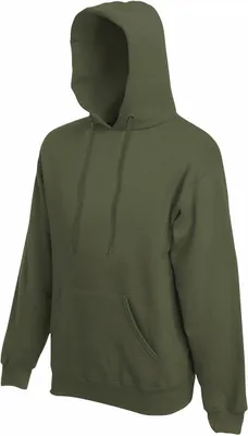 Produktbild von Fruit of the Loom 62-152-0 | Premium Hooded Sweat - Farbe: Classic Olive - Größe: XXL