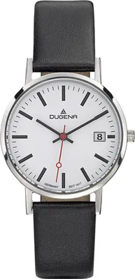Produktbild von Dugena Herren Uhr 4460339 Moma Leder schwarz