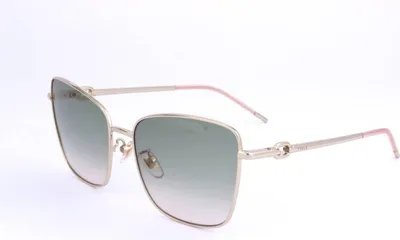Image de Furla SFU714  SHINY LIGHT GOLD 58/17/140 Lunettes de soleil pour femme