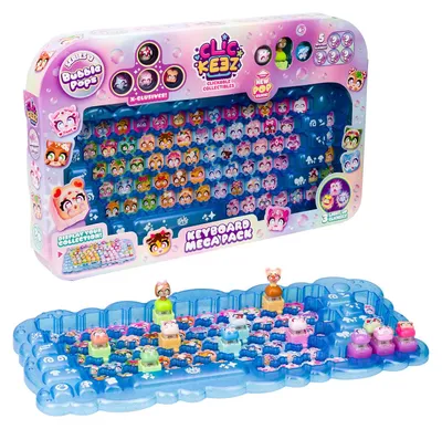 Obrázok produktu pre Goliath Clickeez Bubble Pops Keyboard, Fidget pop, 6 rok / roky, Plast, Viacfarebný, 1 kusov