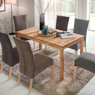 Produktbild von SERGIO Esstisch Vierfuß 140x80 cm Kernbuche massiv