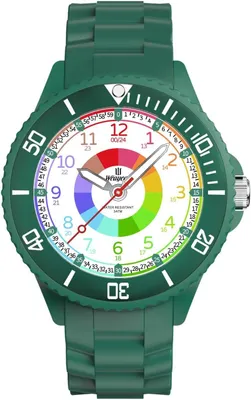 Produktbild von Kinderuhr Jungen Mädche,Kinder Lern Armbanduhr,Armbanduhr für Jungen,Mädchen,Kinderuhr,3ATM wasserdichte Analog Quarzuhr,Erlernen der Uhrzeit