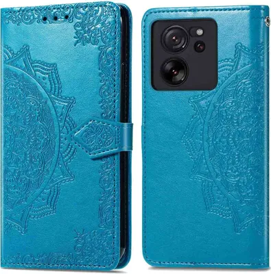 Produktbild von imoshion Mandala Klapphülle Xiaomi 13T / 13T Pro - Türkis