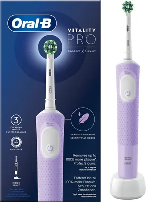 Zdjęcie produktu dla Elektryczna szczoteczka do zębów Vitality Pro Lilac CA HBOX