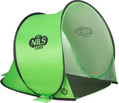 Obrázek produktu pro Samorozkládací plážový stan NILS Camp NC3173 zelený