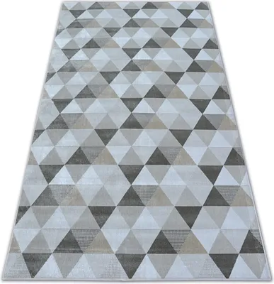 Produktbild von Teppich NOBIS  84166 sahne - Dreiecke beige 160x230 cm