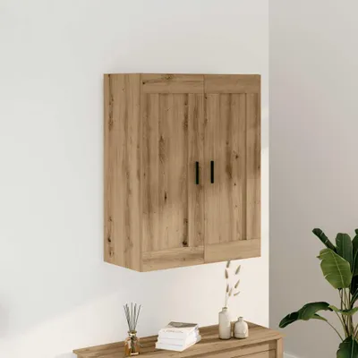 Image de vidaXL Armoire murale Artisan-Chêne 69,5x34x90 cm Bois composite