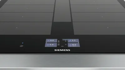 Obrázek produktu pro Siemens EX675JYW1E, Černá, Vestavěné, Indukční varná deska se zónami, Sklokeramický, 4 zóna/zón, 4 zóna/zón