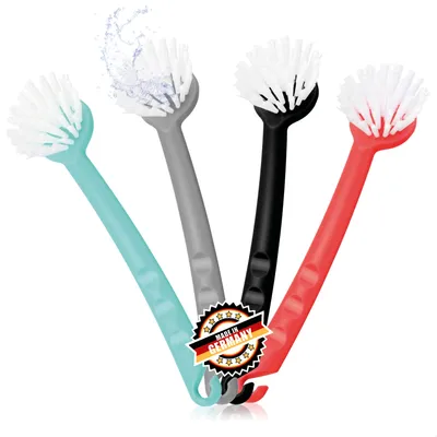 Produktbild von com-four® 4x Spülbürste - Küchenbürste - Geschirrbürste - Abwaschbürste